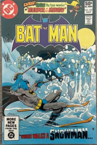 *Used* Bat Man Where Walks a Snowman