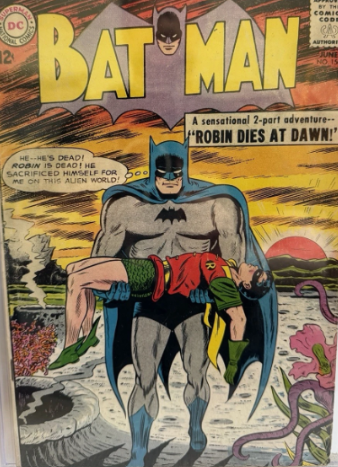 *Used* Bat Man Robin dies at Dawn