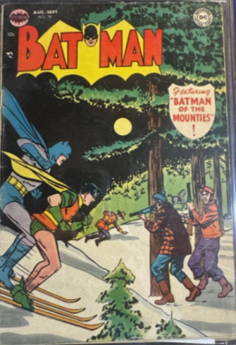 *Used* Bat Man of the mounties